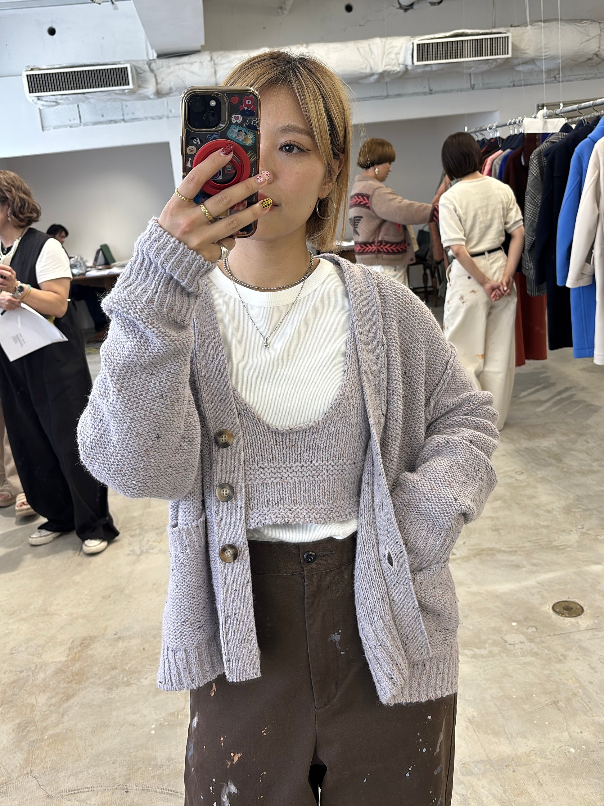 【予約⚡︎販売】ローゲージニットビスチェ／8652701／LE MÉLANGE／2026 AW #2