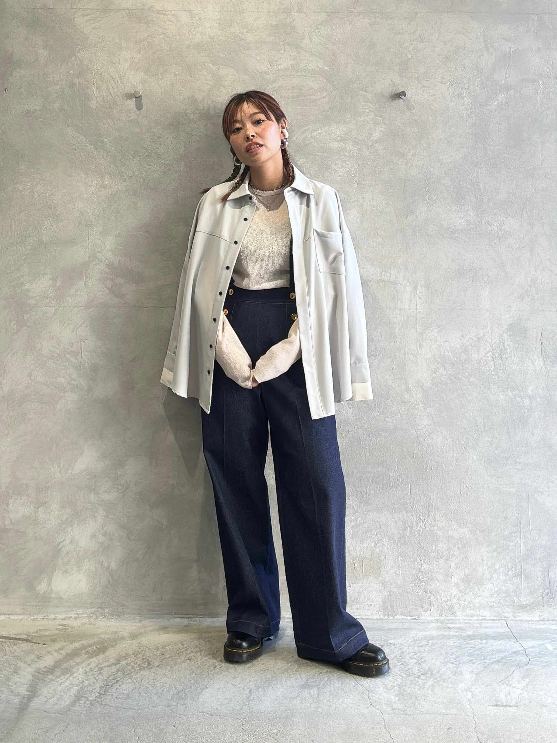 ★ダブルカフスシャツ／Dignite collier