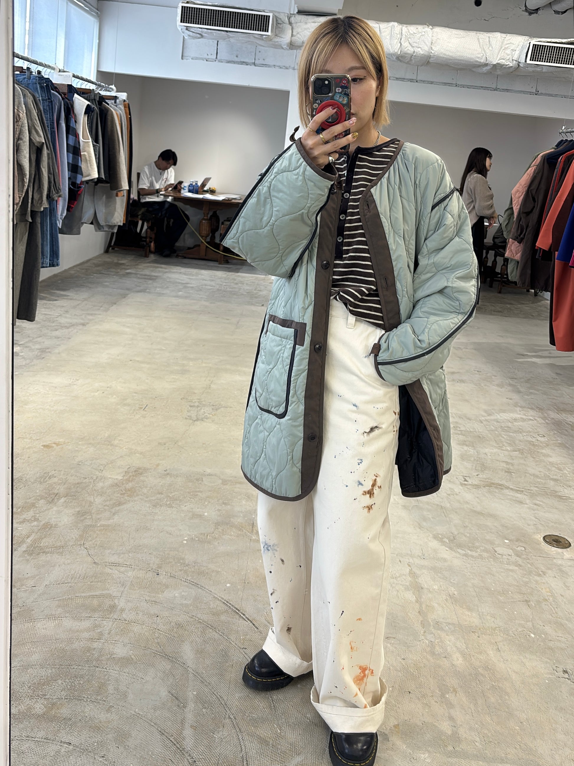 【予約⚡︎販売】ペイントチノパンツ／8653501／LE MÉLANGE／2026 AW #2