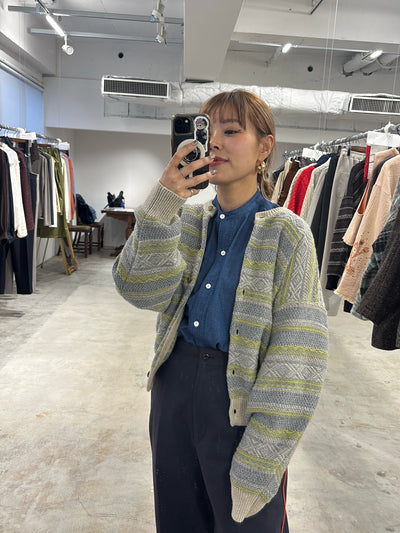 受付終了【予約⚡︎販売】ジャガードニットカーディガン／#8642001／LE MÉLANGE／2026 AW #1