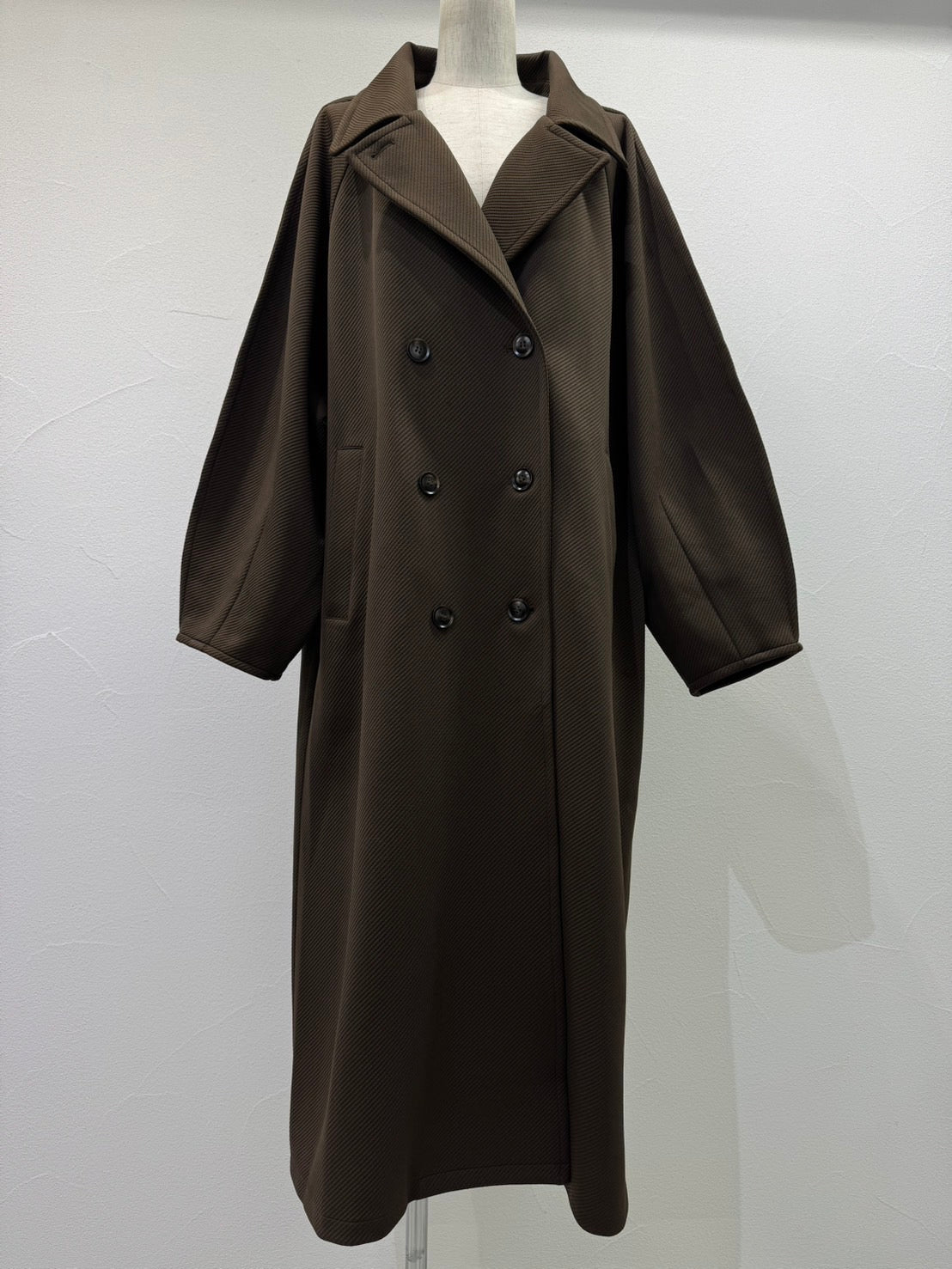 【予約⚡︎販売】ピンスリーブBIGカルゼコート／604511／CYAN tokyo／2026 AW#1