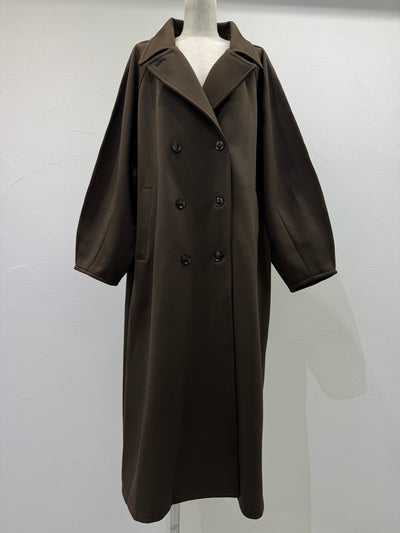 【予約⚡︎販売】ピンスリーブBIGカルゼコート／604511／CYAN tokyo／2026 AW#1