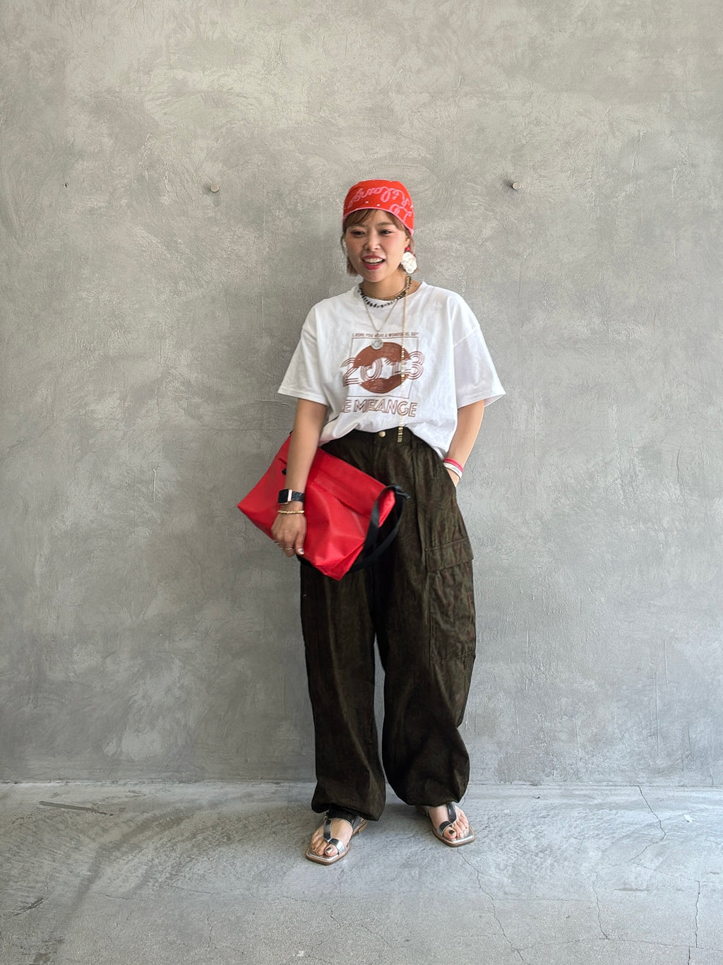 プリントTシャツ／8621008／LE MÉLANGE