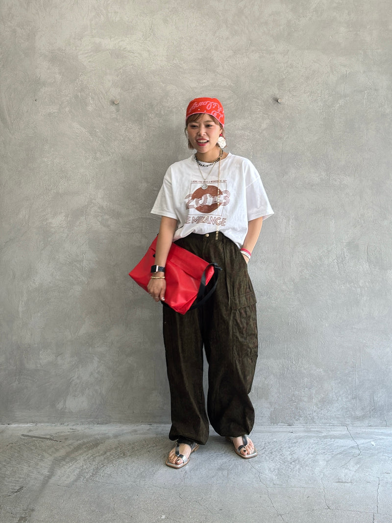 プリントTシャツ／8621008／LE MÉLANGE