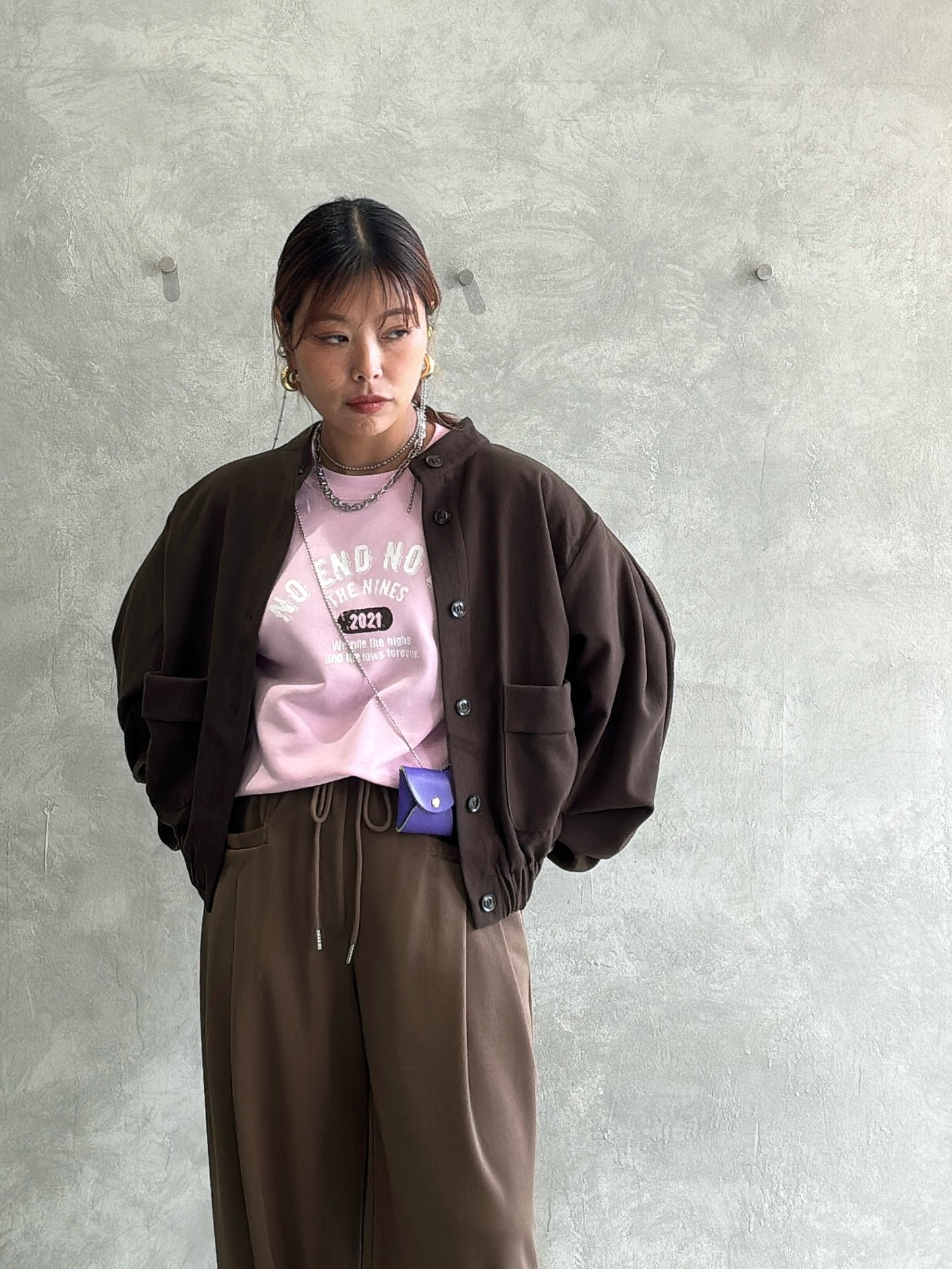 受付終了【予約販売】カレッジデザインスウェット／the Nines