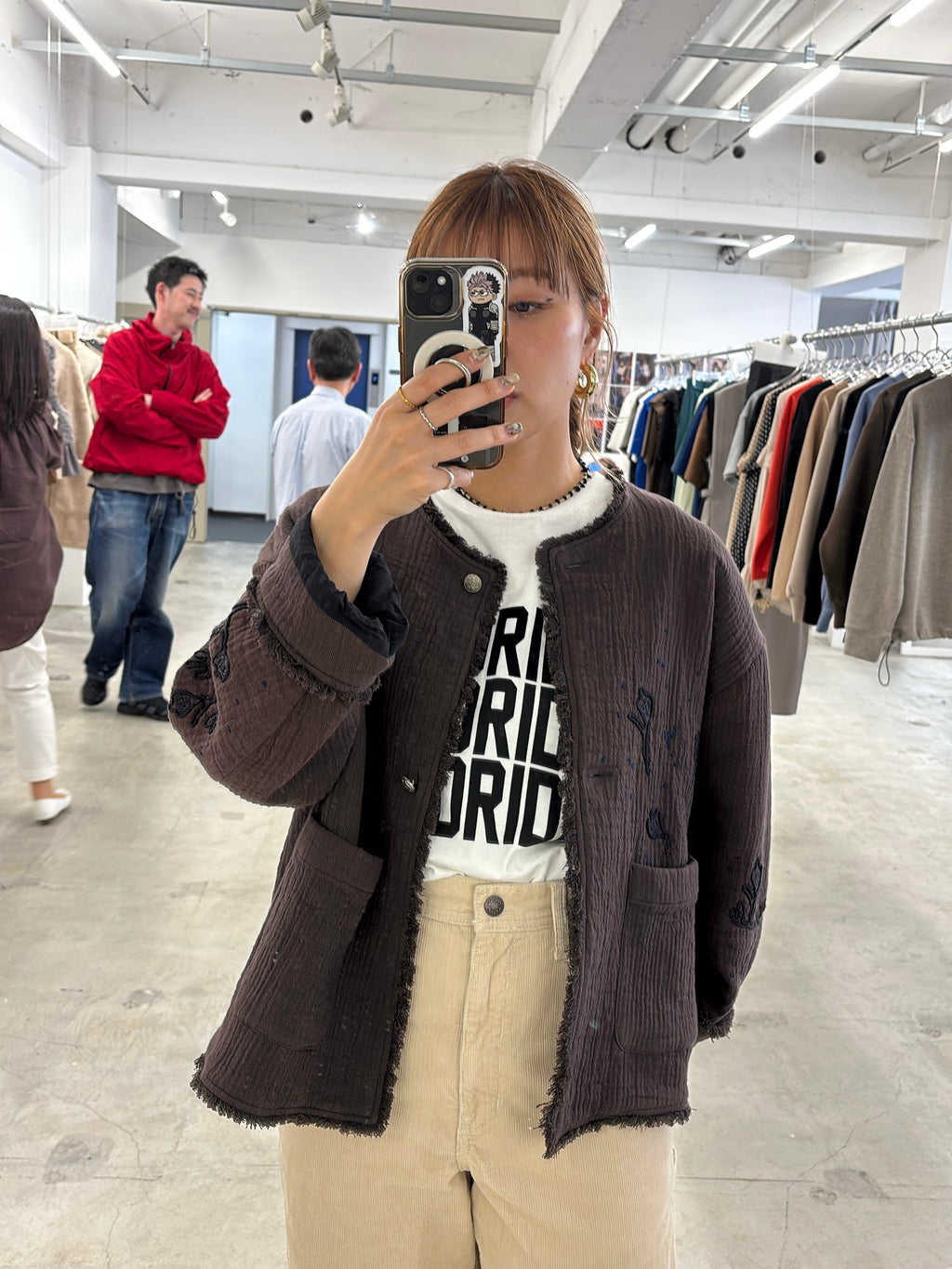 【予約⚡︎販売】刺繍クルーネックジャケット／#8643804／LE MÉLANGE／2026 AW #1