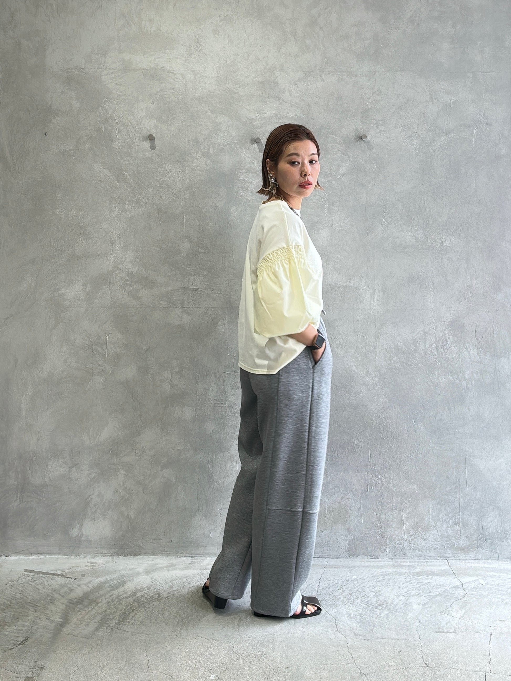 パフスリーブ⚡︎デザイントップス