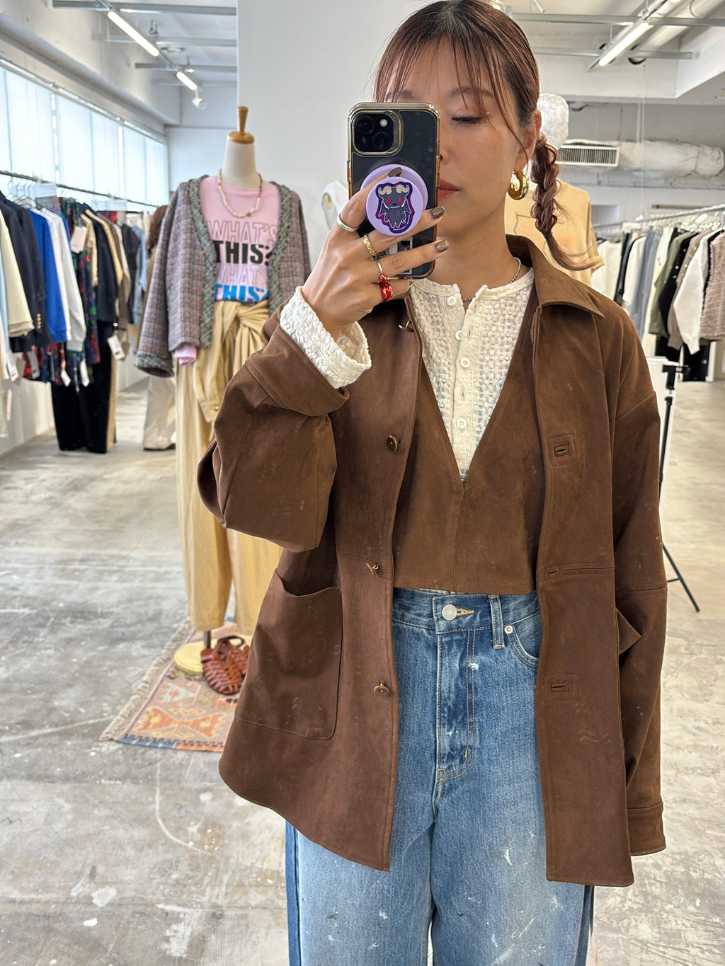 受付終了【予約販売】ヘンリーネックカットソー／8611002／LE MÉLANGE