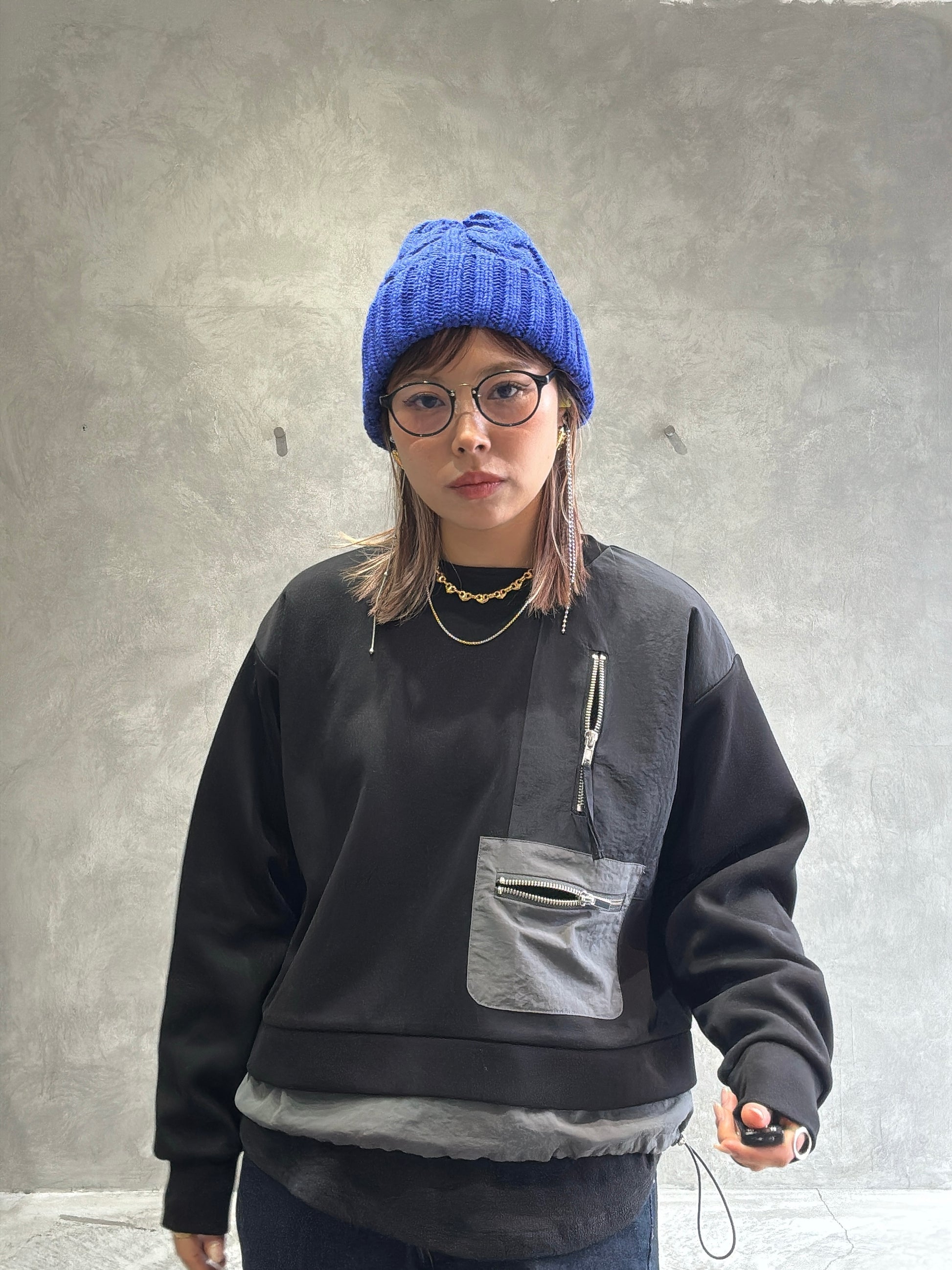 ゆるフィットニットキャップ