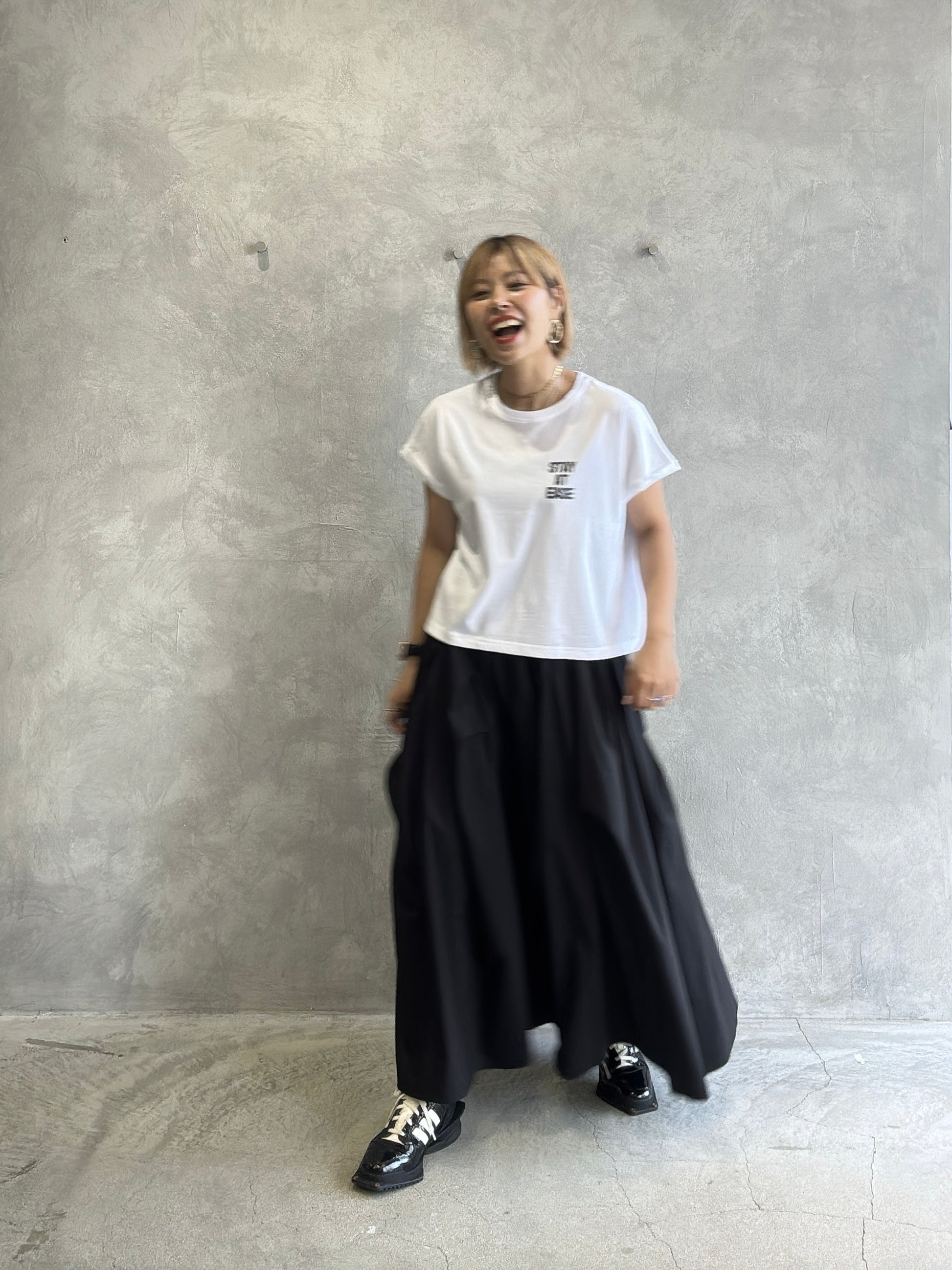コンパクトプリントTシャツ／Dignite collier