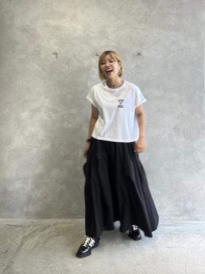 コンパクトプリントTシャツ／Dignite collier