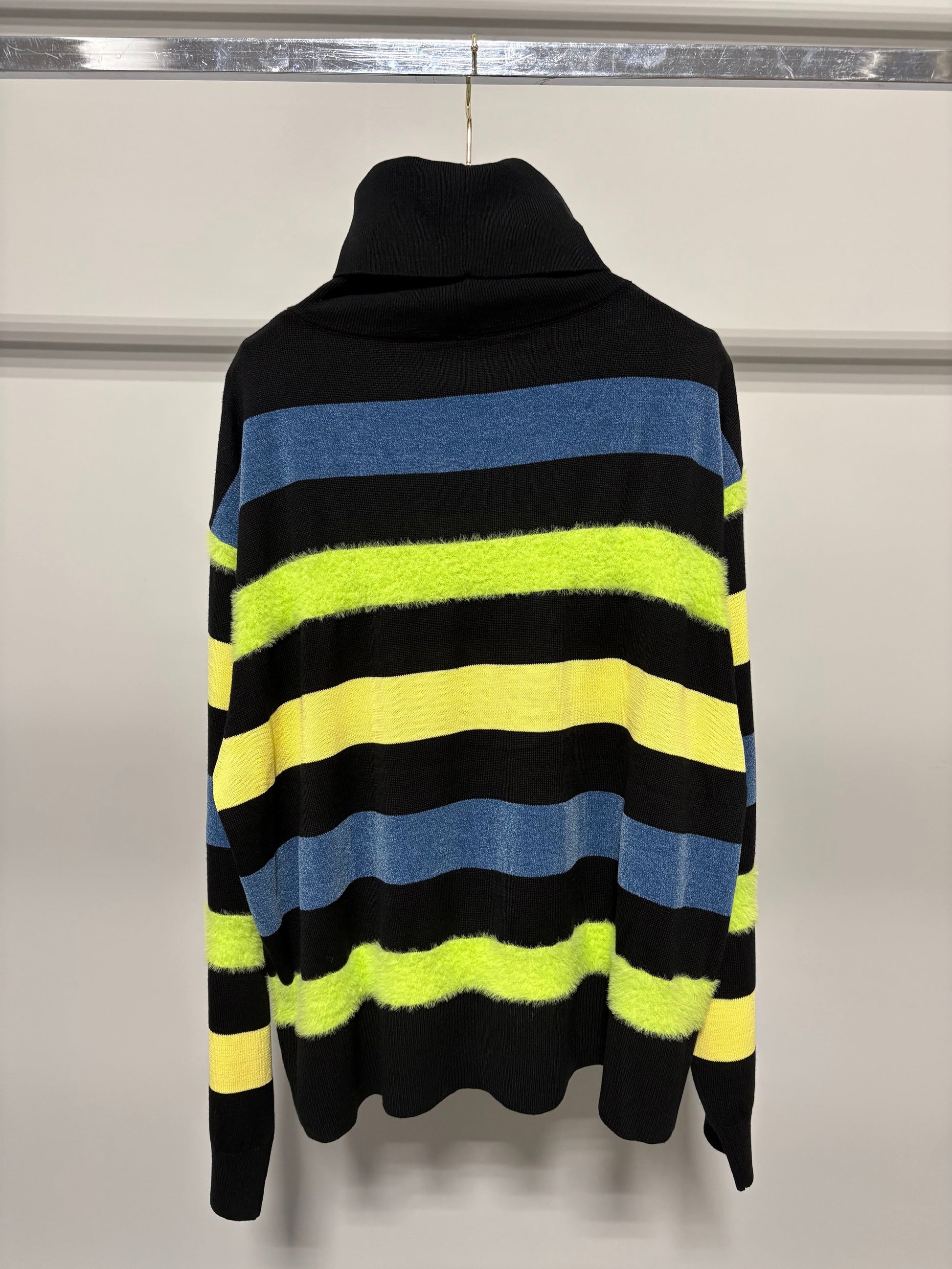 【予約⚡︎販売】異素材ボーダータートルニット／MG KN-26120-A／MARGAUX VINTAGE／2026 AW＃2