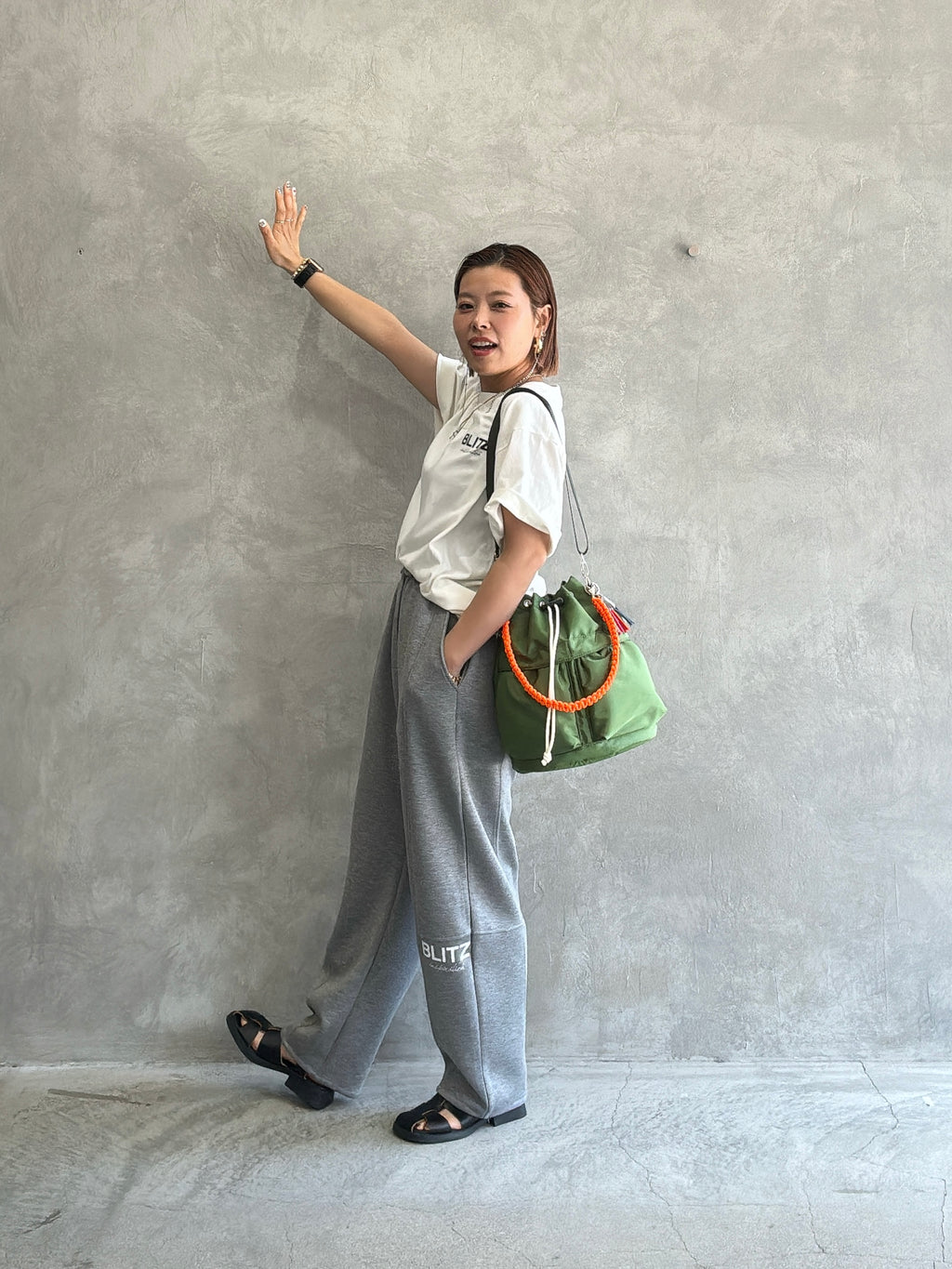 【予約販売】パディング２WAYショルダーバッグ／cheek
