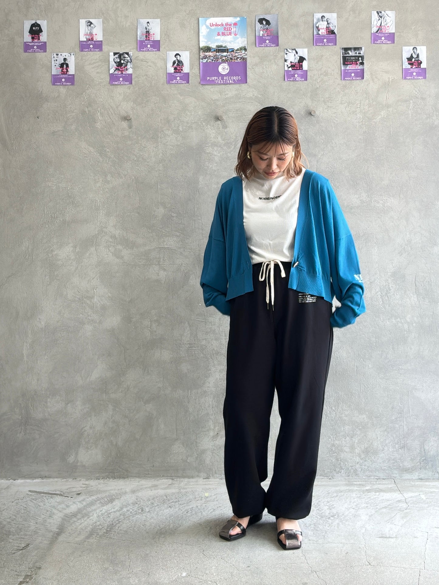 トラックパンツ／Anna Kerry