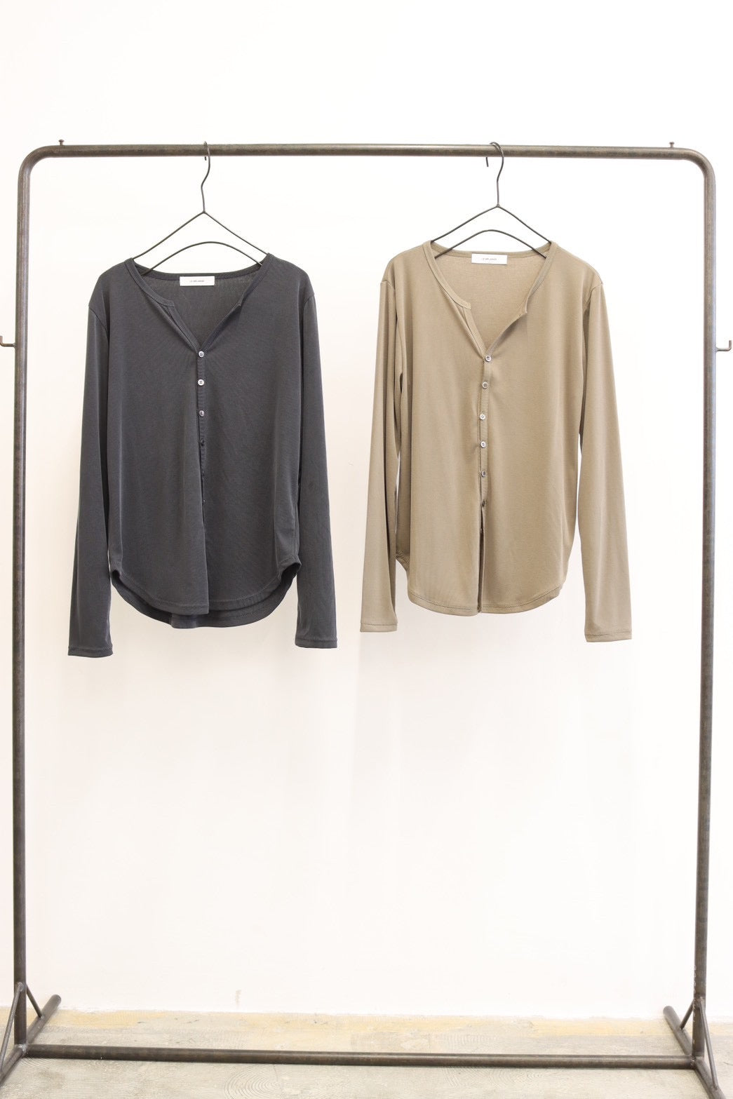 【予約⚡︎販売】ヴィンテージ加工フライスカーディガン／#8641102／LE MÉLANGE／2026 AW #1