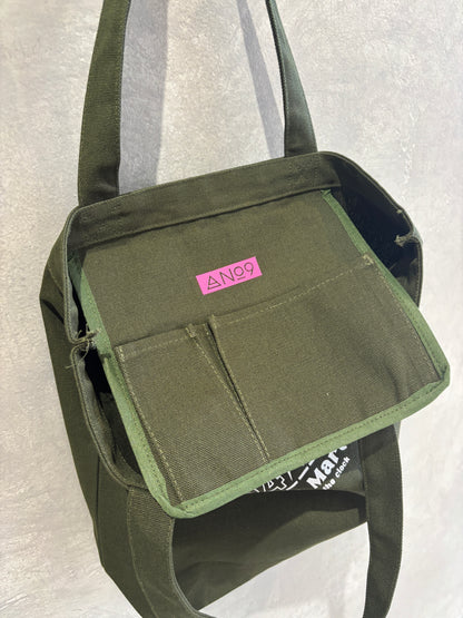 受付終了【予約販売】PURPLE MART⚡︎キャンバストートーバッグ／the Nines