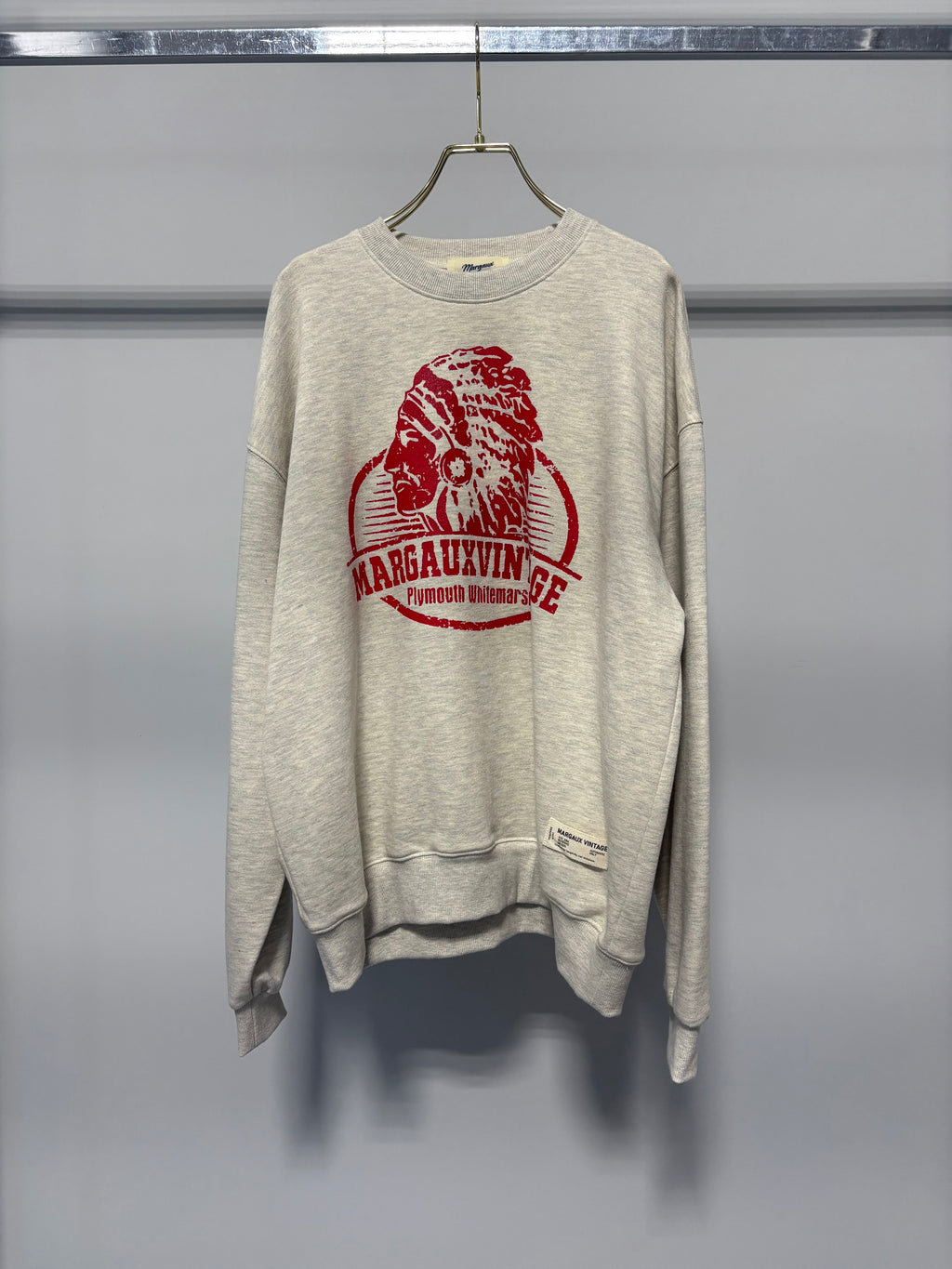 【予約⚡︎販売】ロゴスウェット／MG CT-26123-A／MARGAUX VINTAGE／2026 AW＃2