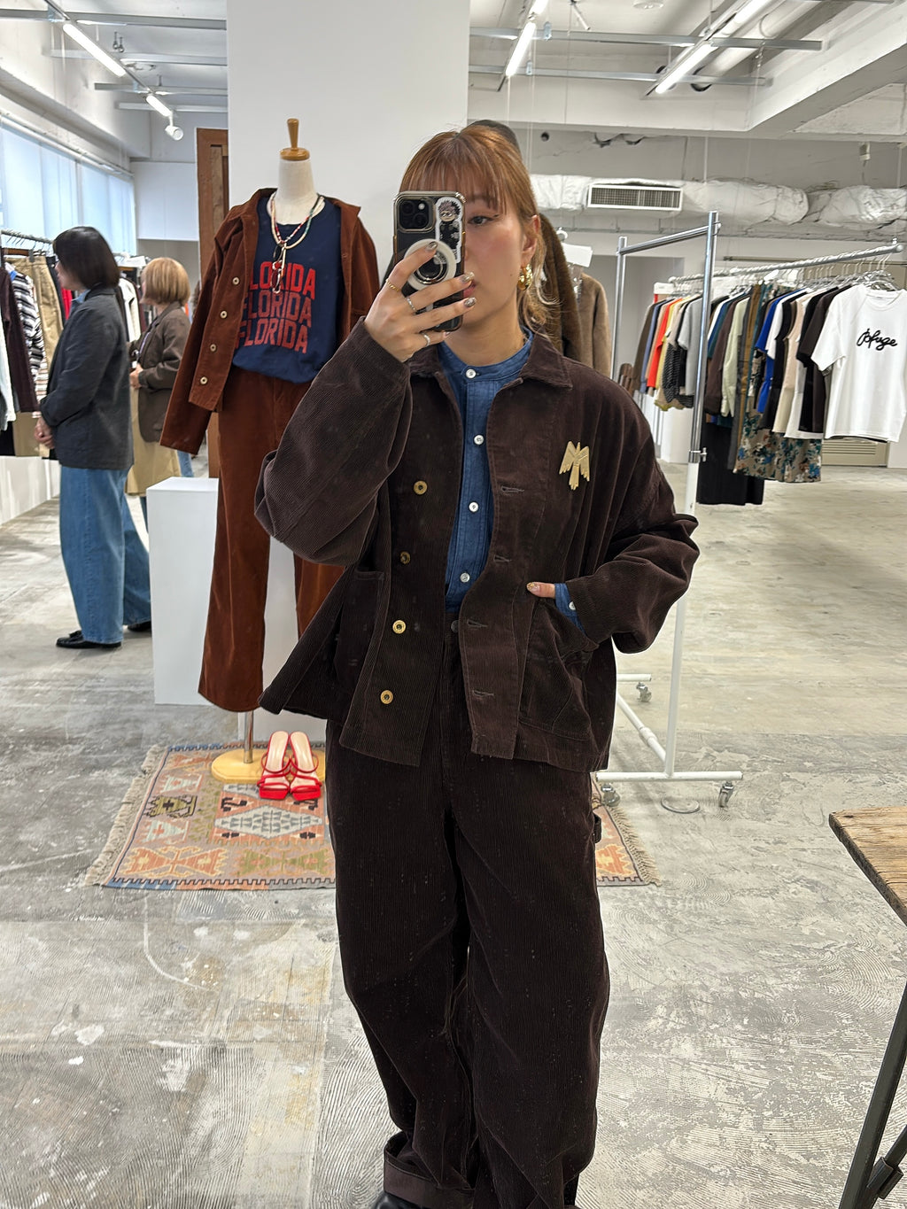 受付終了【予約⚡︎販売】コットンコーデュロイパンツ／#8643505／LE MÉLANGE／2026 AW #1