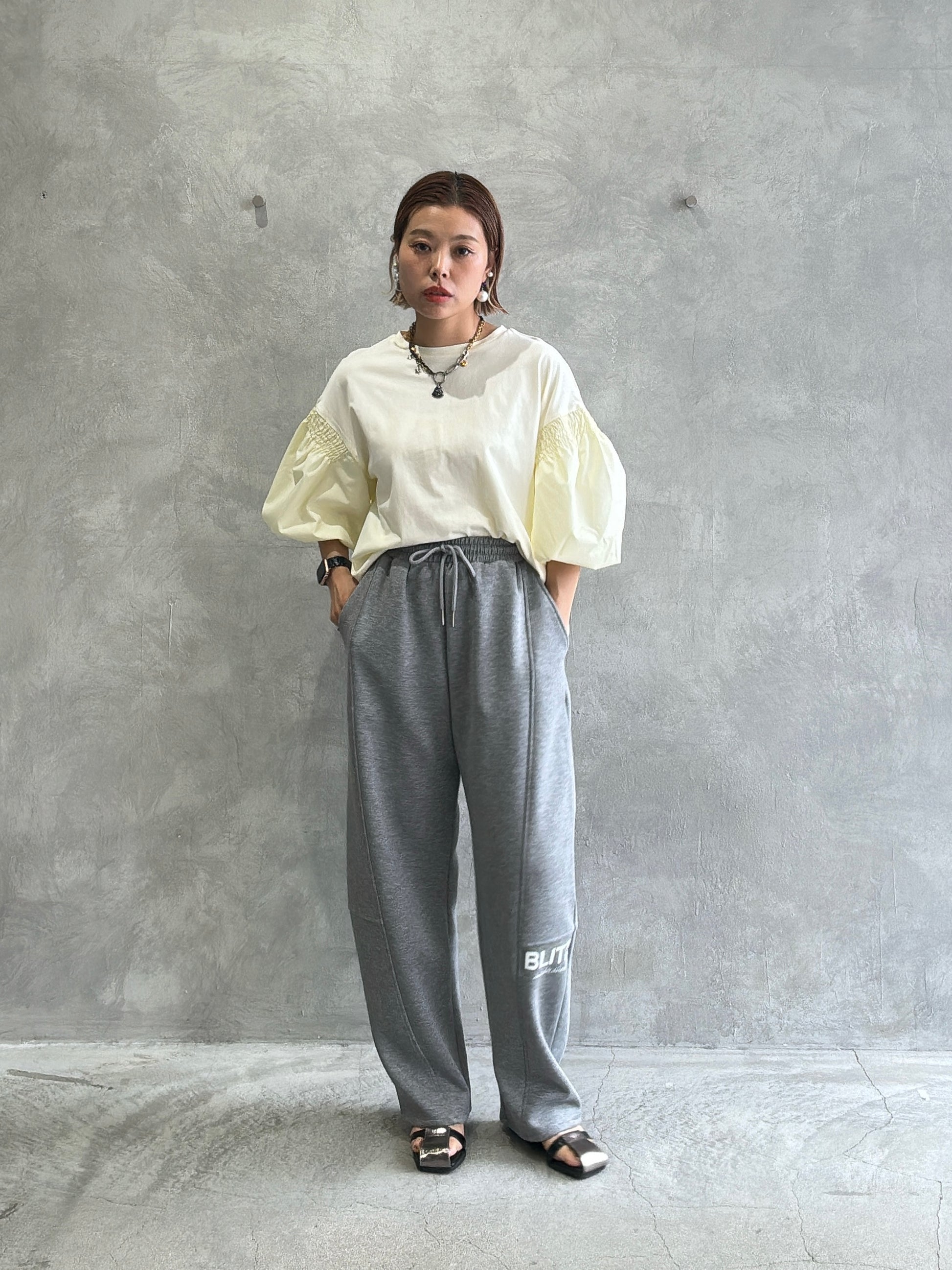 パフスリーブ⚡︎デザイントップス