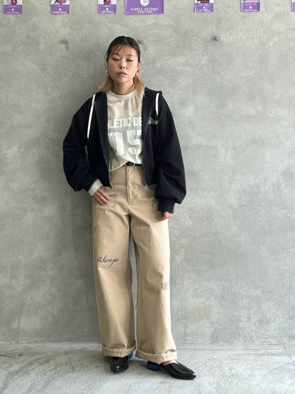 ジップアップパーカー／Anna Kerry