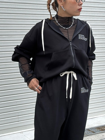 ジップアップパーカー／Anna Kerry