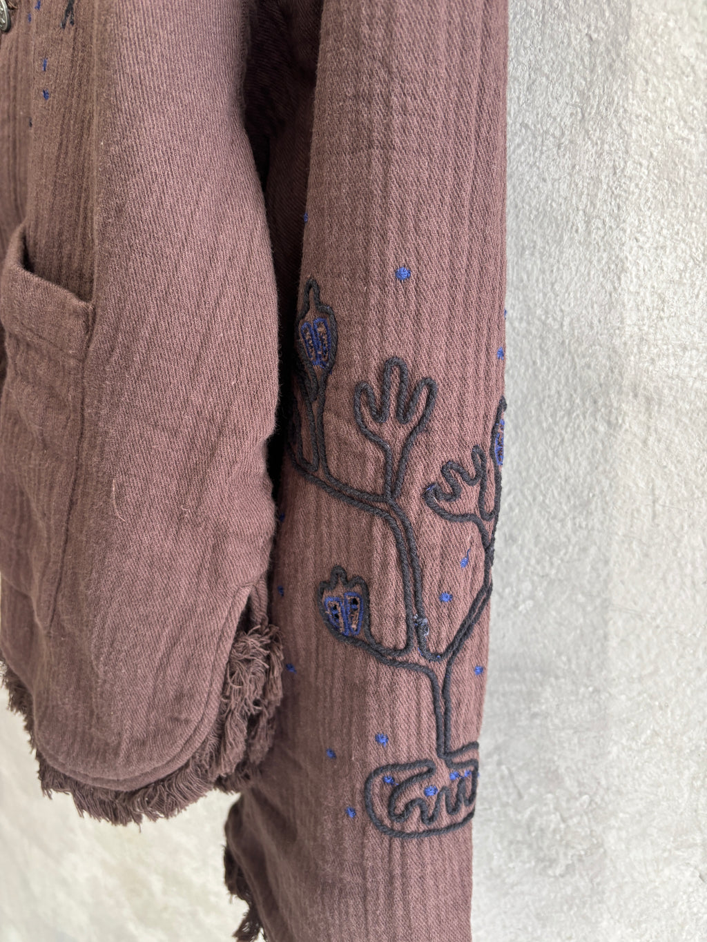 刺繍クルーネックジャケット／#8643804／LE MÉLANGE／2026 AW #1