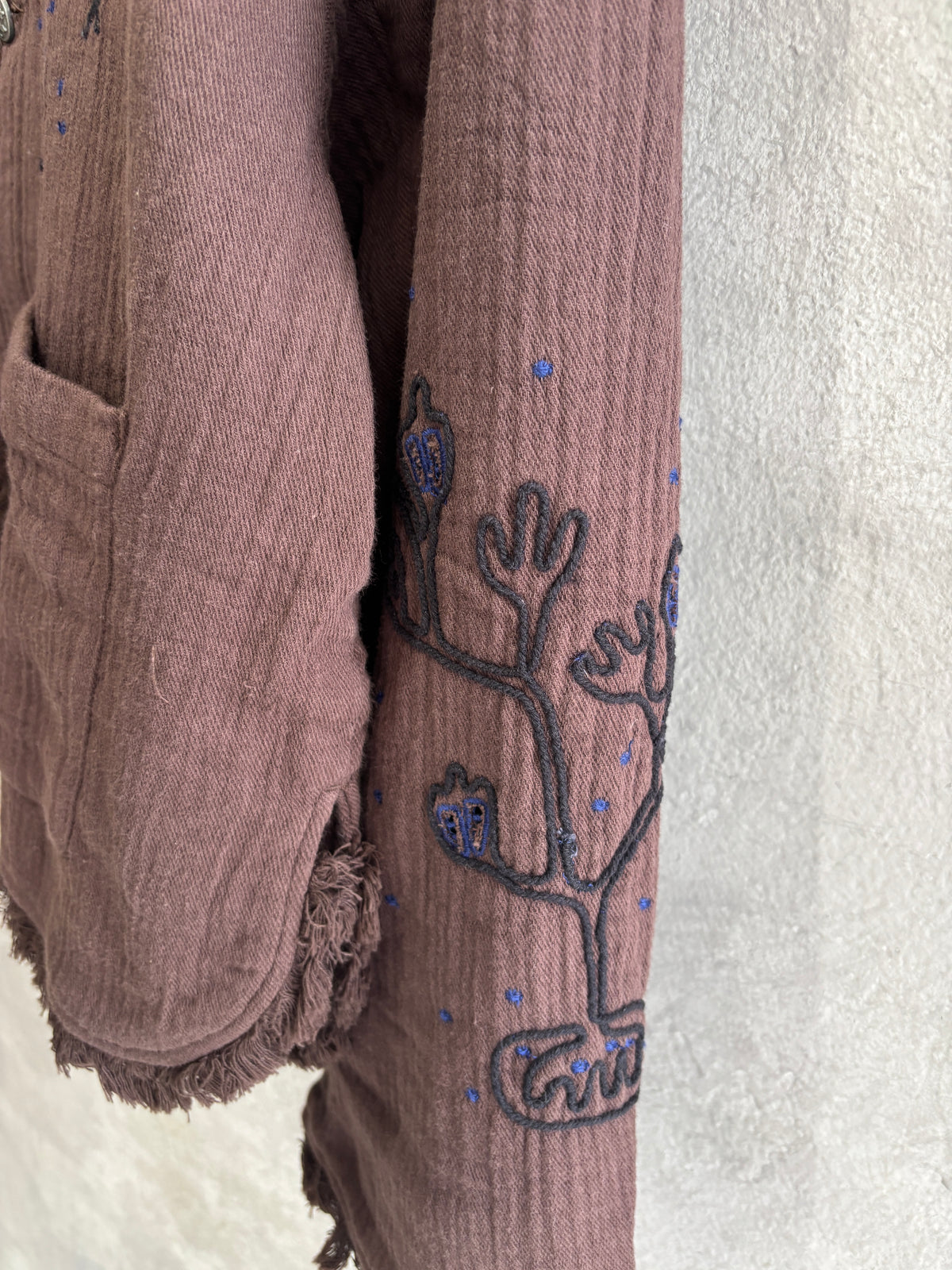 刺繍クルーネックジャケット／#8643804／LE MÉLANGE／2026 AW #1