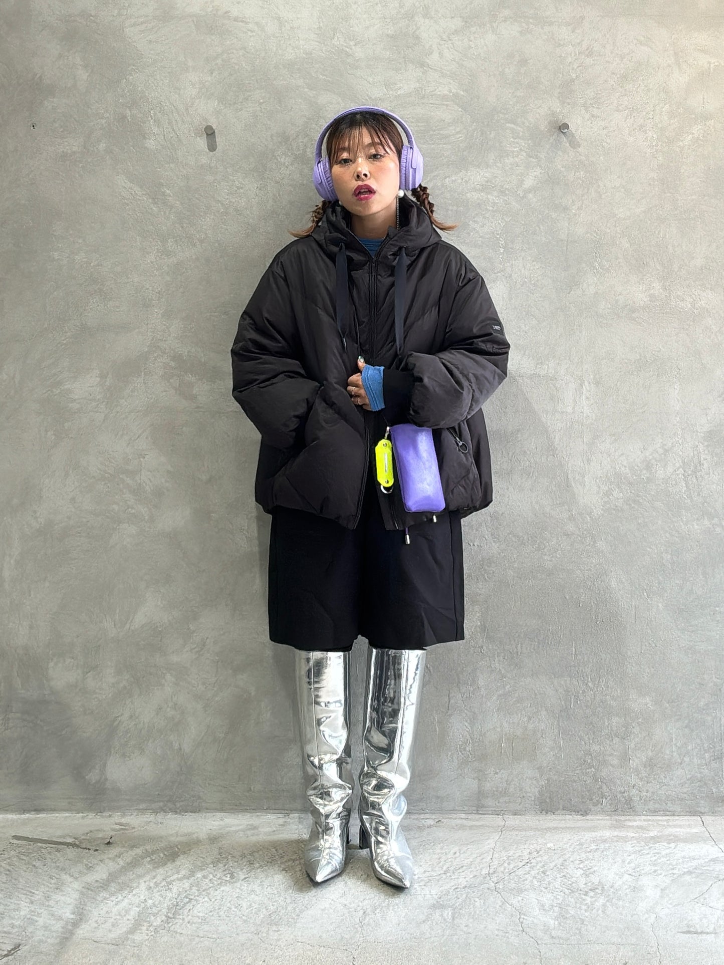 コクーンダウンジャケット／ayane