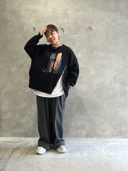 ペイントポンチトップス／palm RICHE