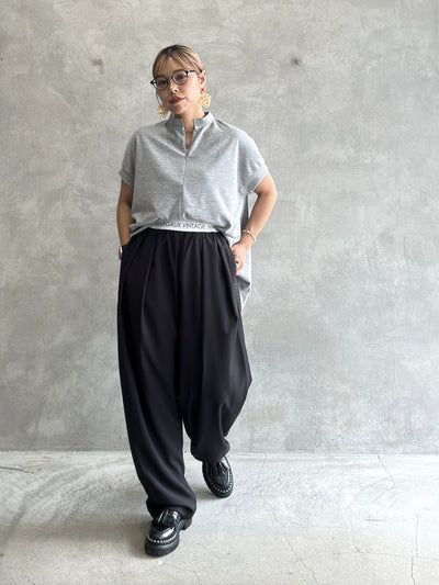 ロゴウエストタックパンツ／MG PT-26089-A／MARGAUX VINTAGE／2026 AW＃1