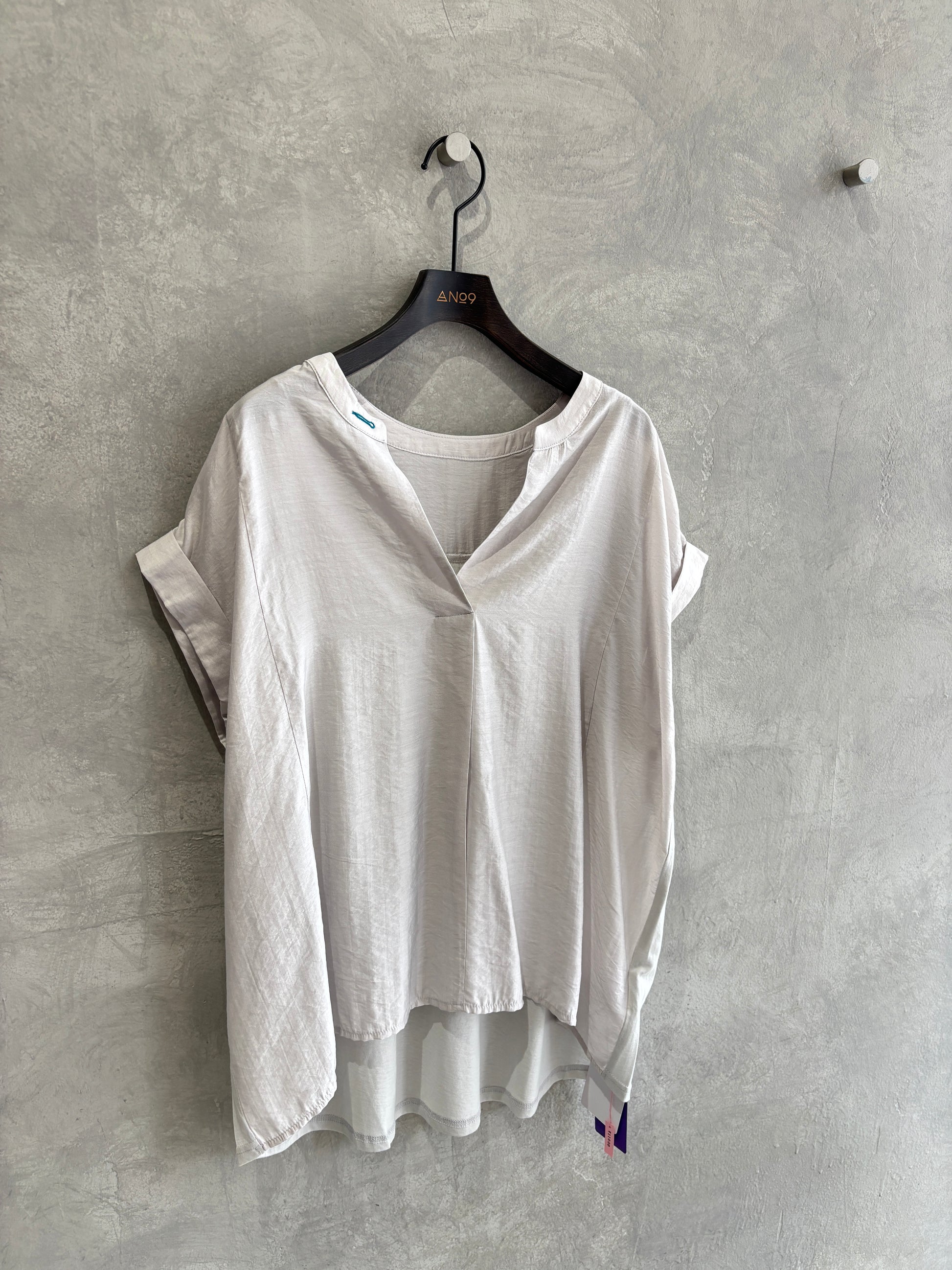 ミニエペ⚡︎シアースキッパー半袖カットソー／No.9-the Nines-