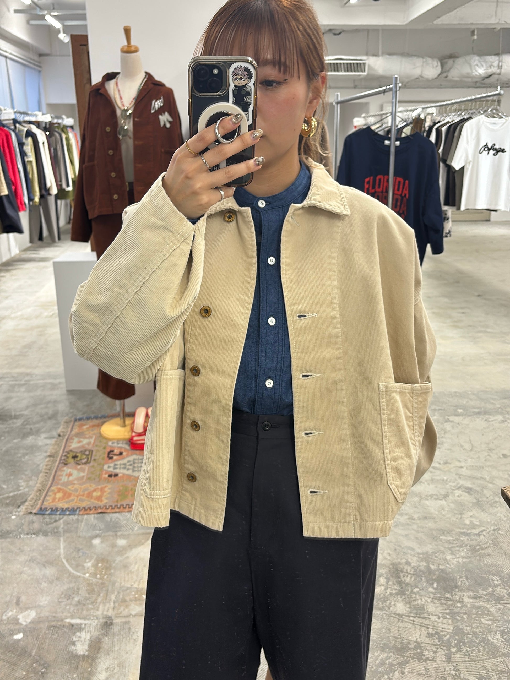 【予約⚡︎販売】コットンコーデュロイカバーオール／#8643803／LE MÉLANGE／2026 AW #1