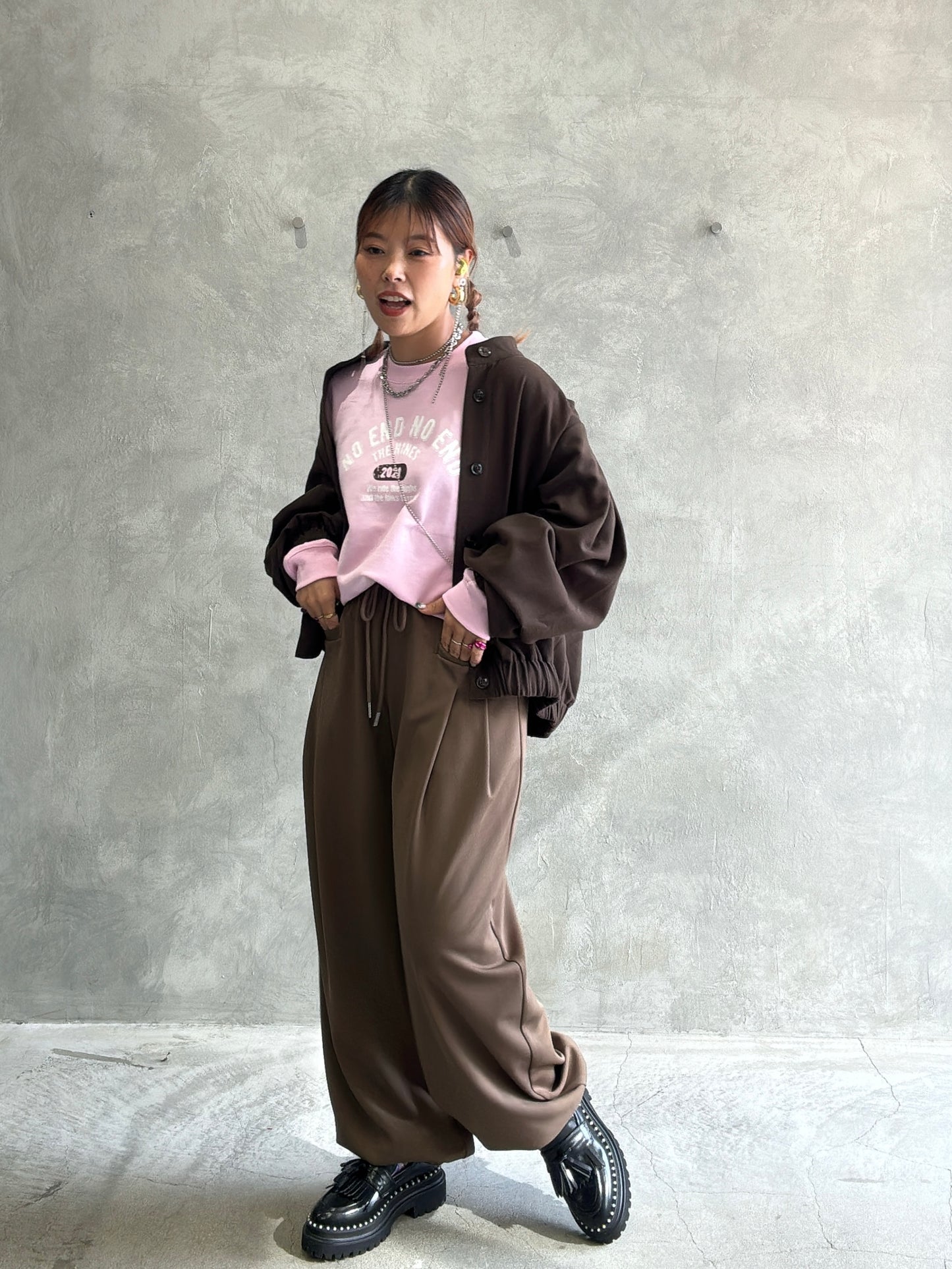 受付終了【予約販売】カレッジデザインスウェット／the Nines