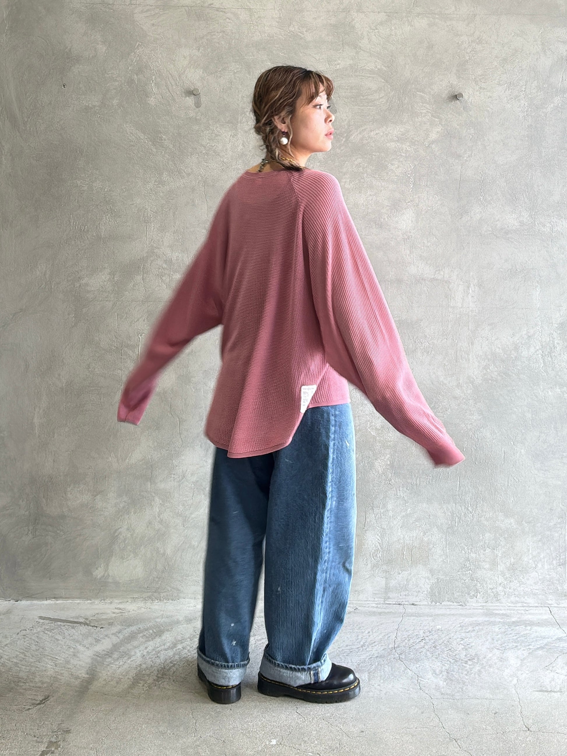 ワッフルドルマンロンT／flamingo firm