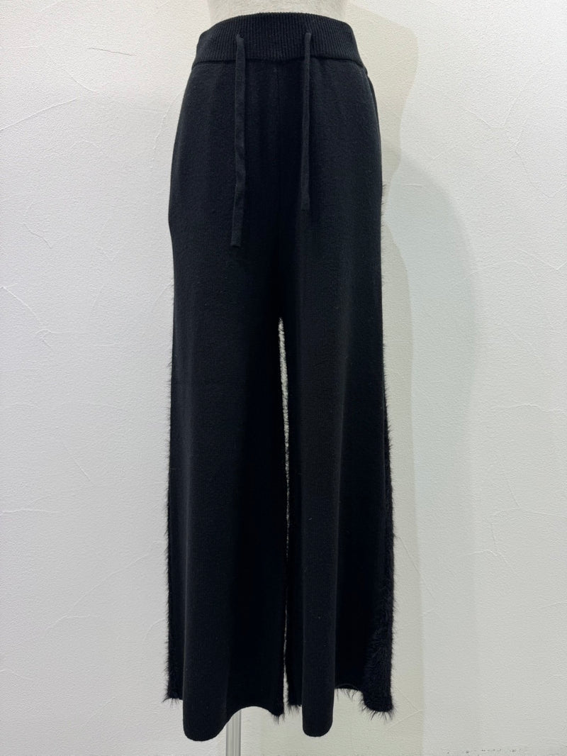 【予約⚡︎販売】シャギーコンビニットワイドパンツ／604510／CYAN tokyo／2026 AW#1