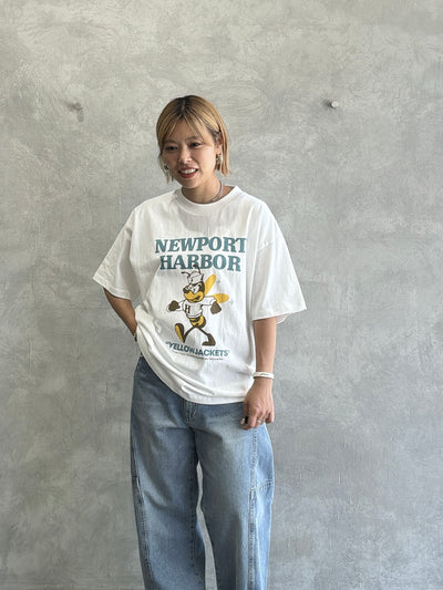 受付終了【予約販売】men'sサイズ／NEWPORT HARBOR Tシャツ／ING