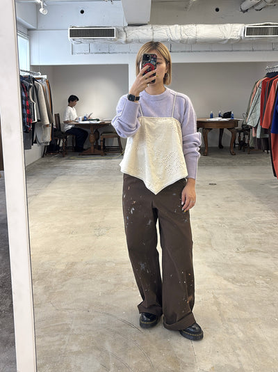 【予約⚡︎販売】ペイントチノパンツ／8653501／LE MÉLANGE／2026 AW #2