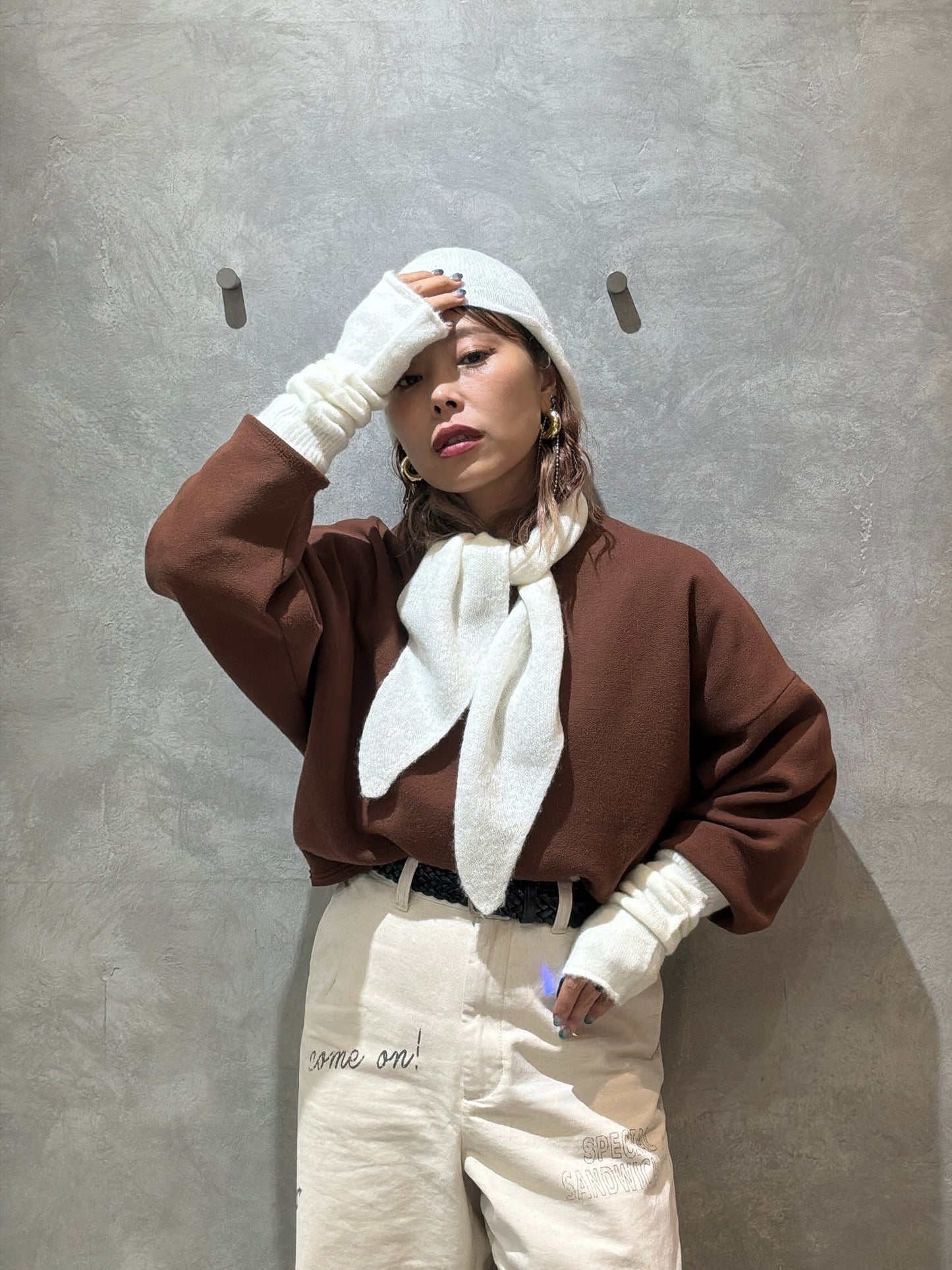 ソフトモヘアビーニー／VERSEAU