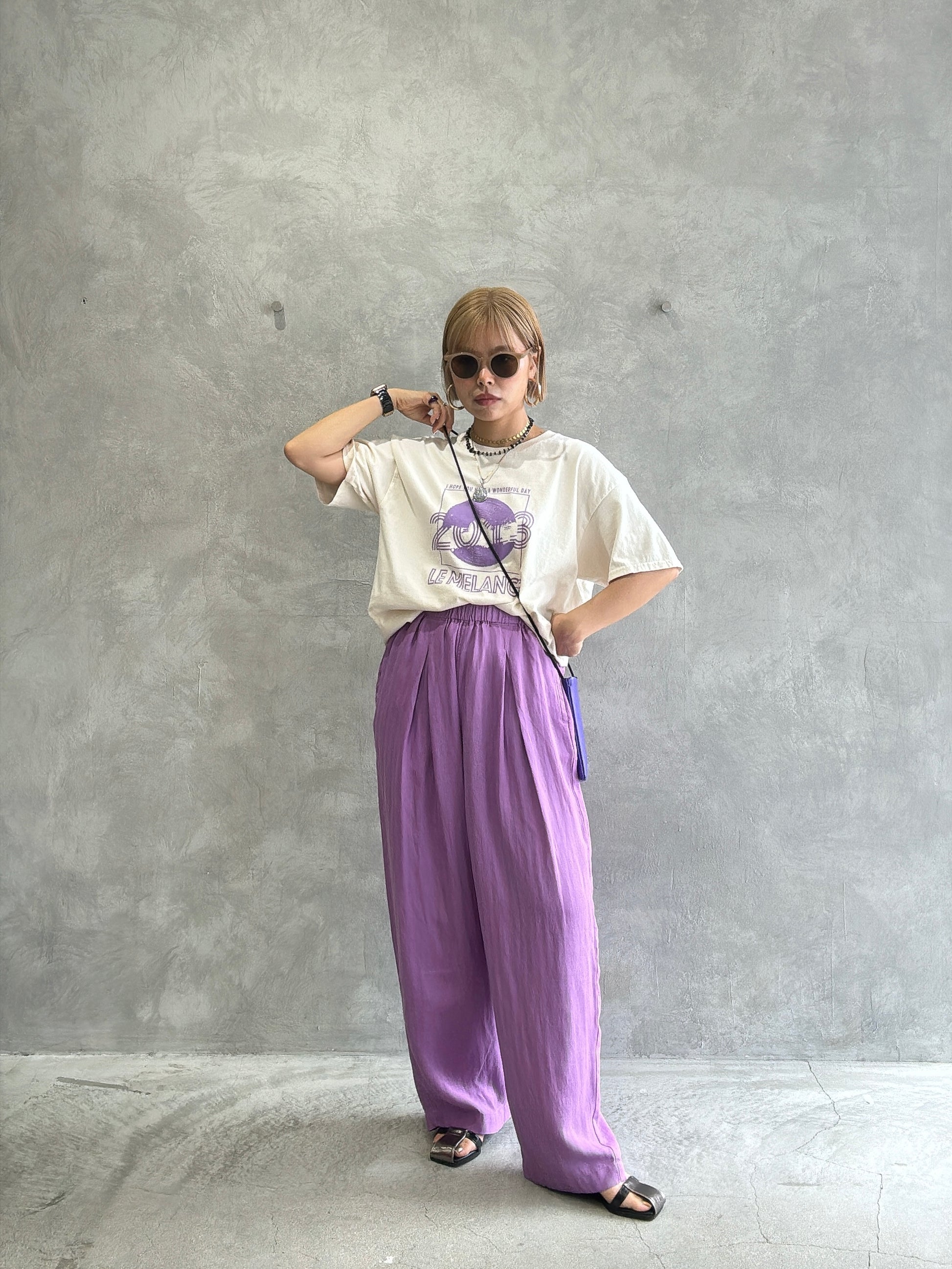 バレルシルエットパンツ／8623507／LE MÉLANGE／2026 SS#2