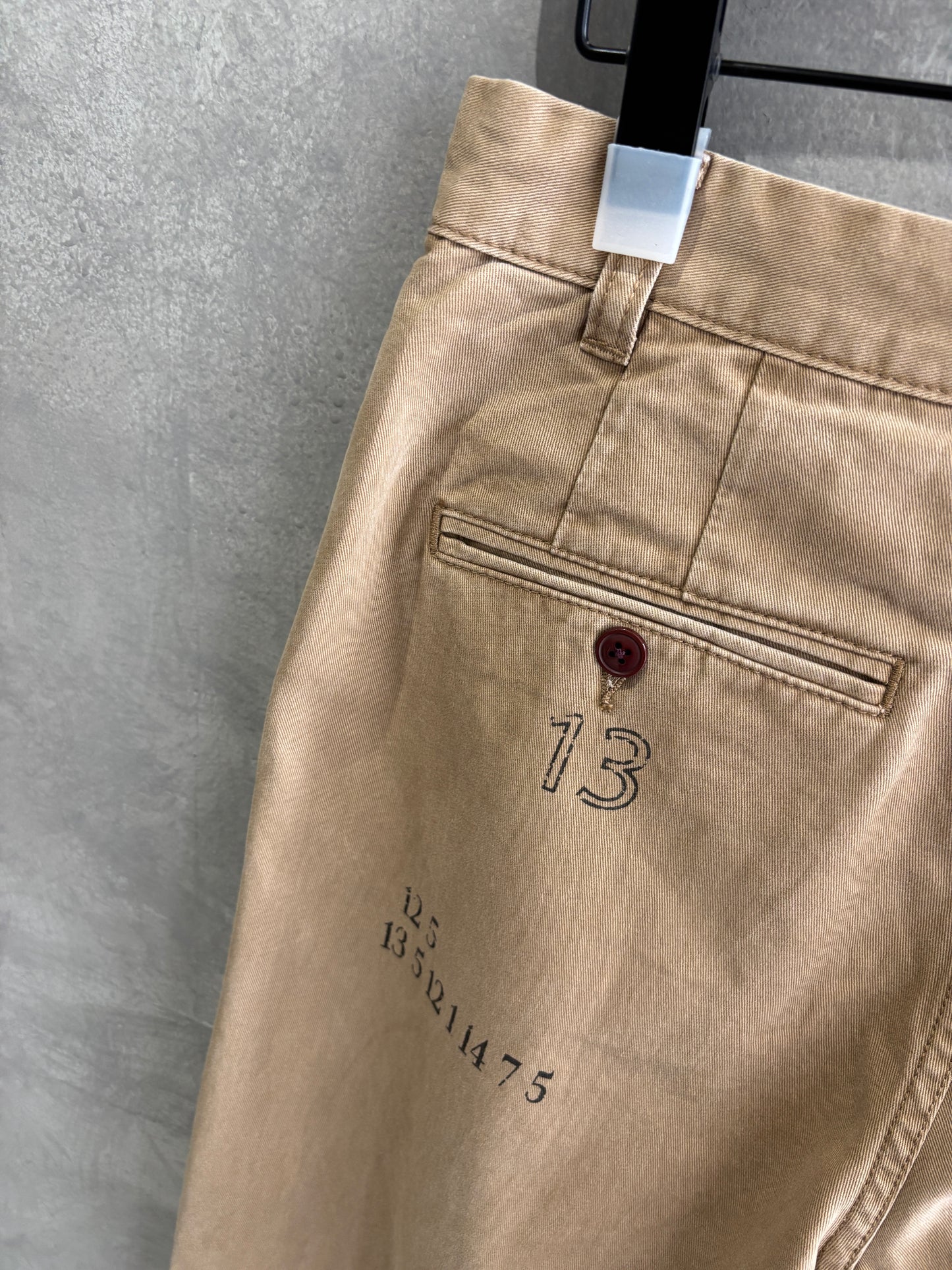 【再入荷】プリントチノパン／LE MÉLANGE