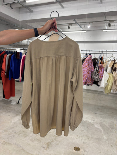 受付終了【予約⚡︎販売】ノーカラープルオーバーシャツ／8653203／LE MÉLANGE／2026 AW #2