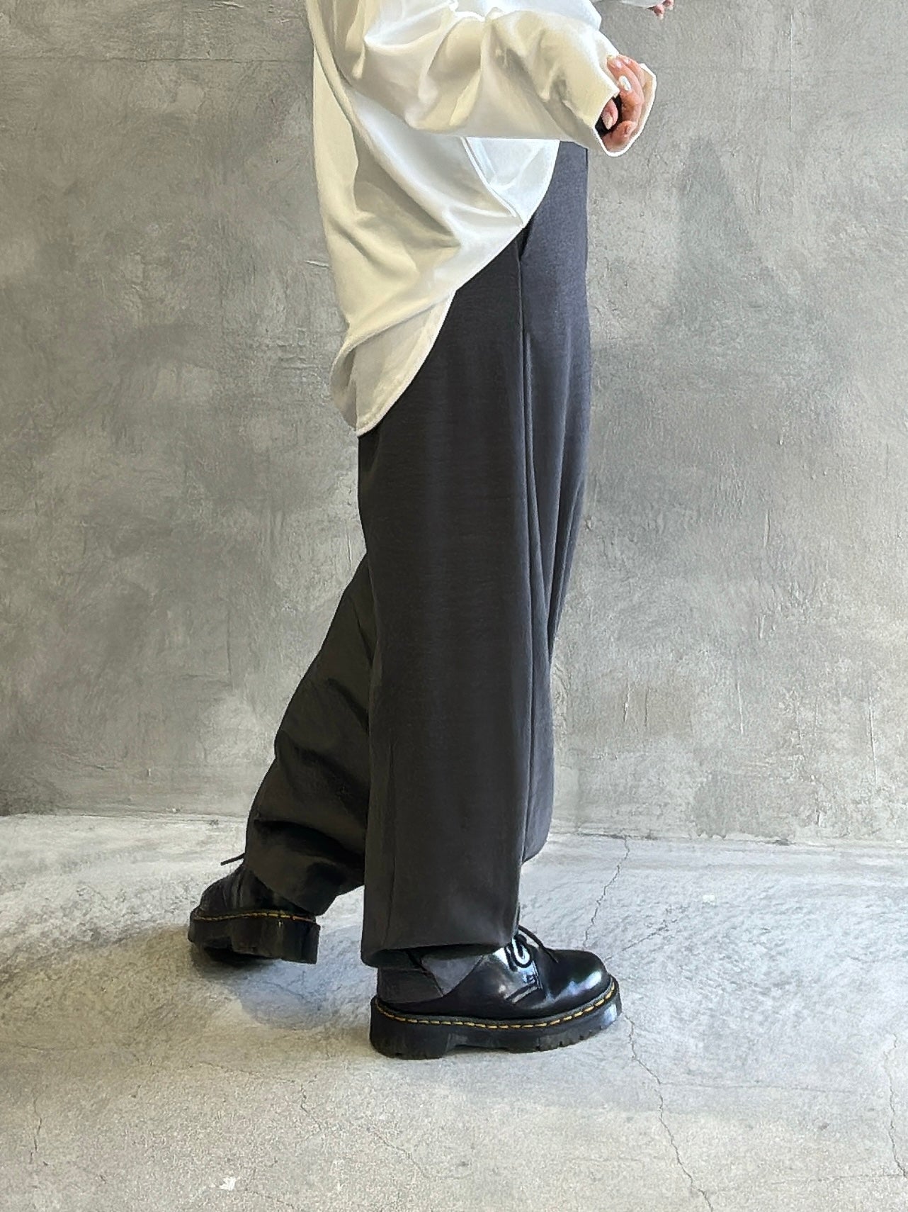 【再入荷】カフタックパンツ／Anna Kerry