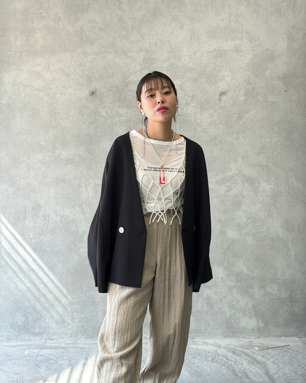 ★ゆったりドルマンジャケット／Anna Kerry