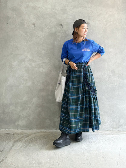 タータンチェックスカート／MIA ASTERISM