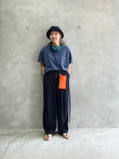 【受付終了】PURPLE RECORSピグメントTシャツ／No.9-the Nines-