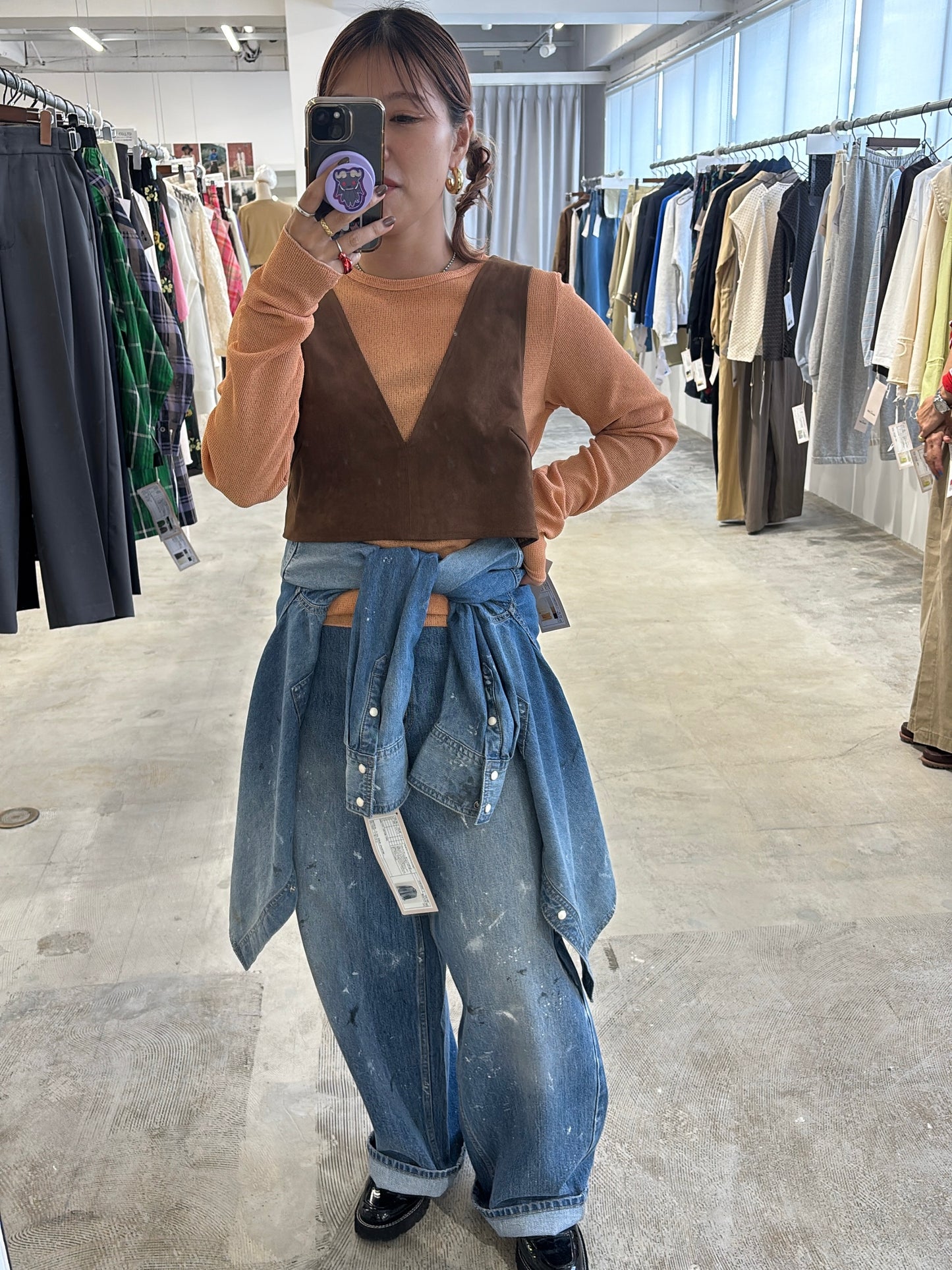 受付終了【予約販売】ダンガリーシャツ／8613202・8613201／LE MÉLANGE