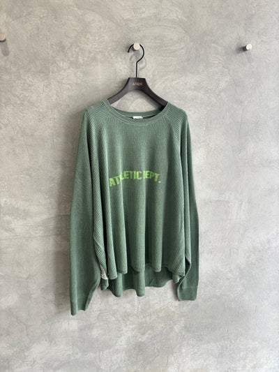 【再入荷】ワッフルドルマンロンT／flamingo firm