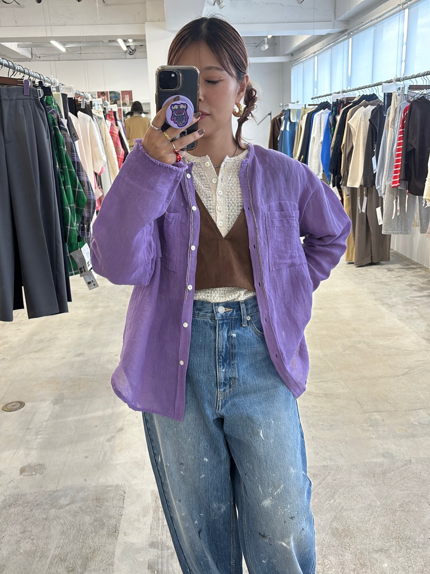 受付終了【予約販売】デニムパンツ／8613502／LE MÉLANGE