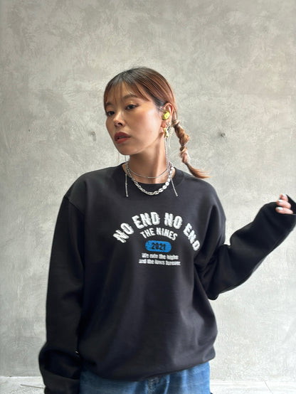 受付終了【予約販売】カレッジデザインスウェット／the Nines