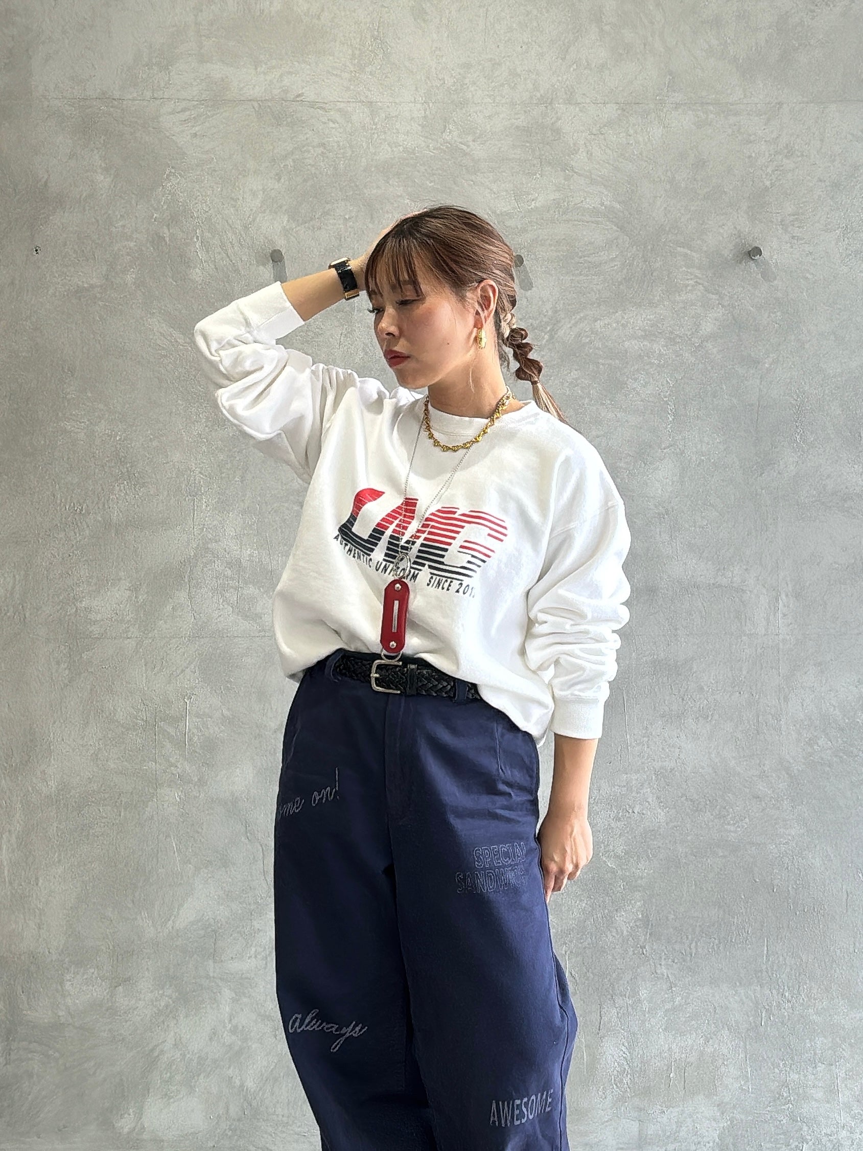 LMGスウェット／8611004／LE MÉLANGE